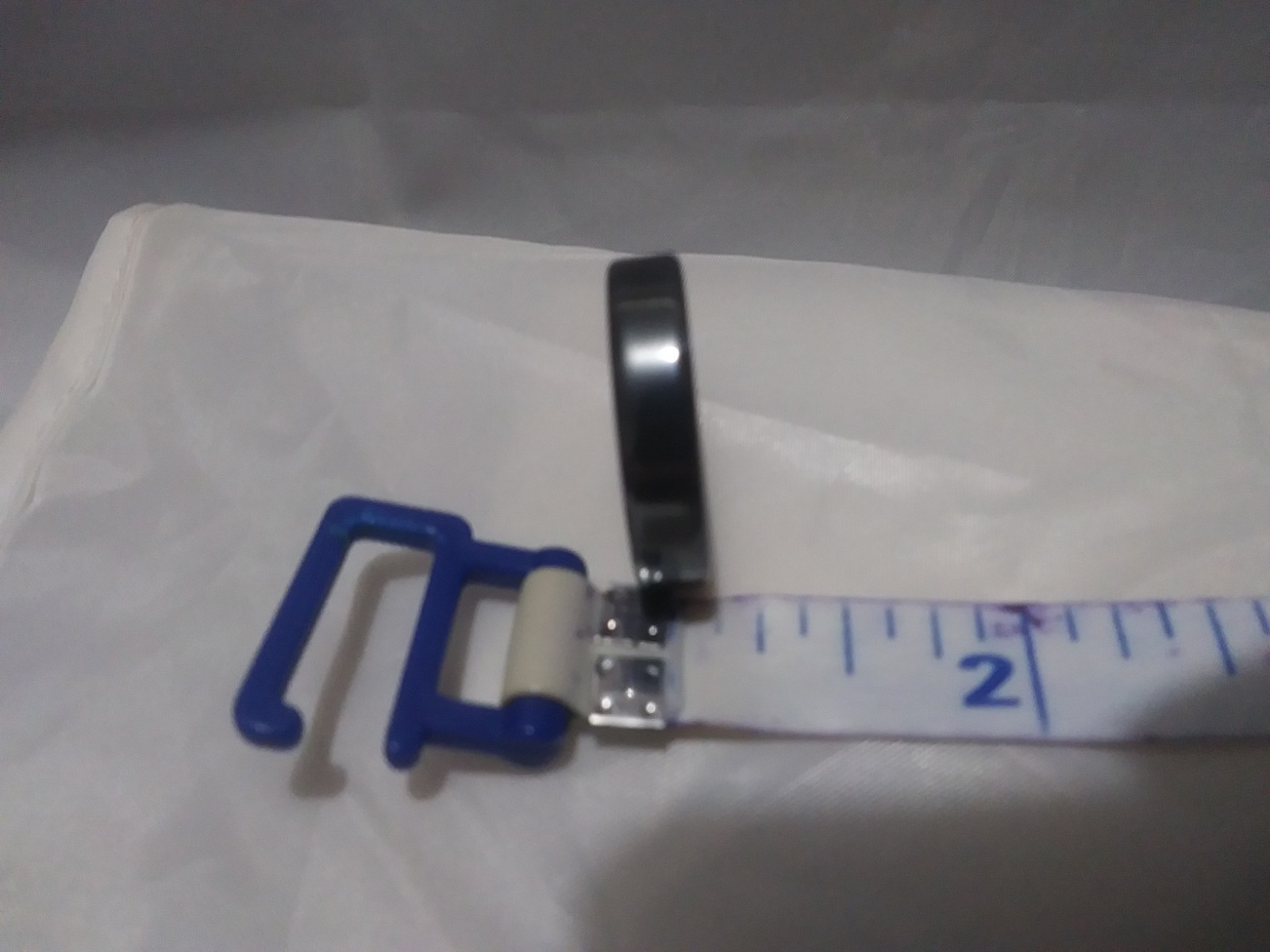 Real Non Magnetic Black Flat Hematite Basic Ring … - image 9