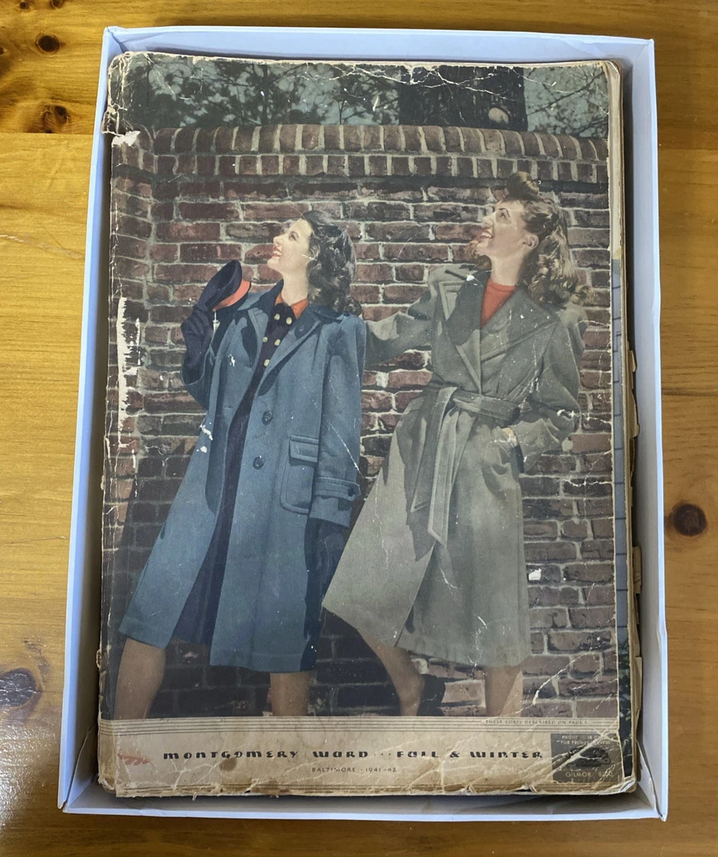 超希少 40's MONTMOGERY WARD カタログ アドバダイジング Vintage Montgomery Ward Catalog for sale | eBay