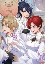 Anime Mook Consumer Game Books even if TEMPEST series Official Visual Fan