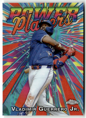 2025 Topps Chrome MLB No. PP-11 Vladimir Guerrero Jr. Power Players