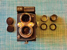 Yashica Mat EM TLR Camera CLA  d Film Tested  Close Up Lenses. Sample photos.