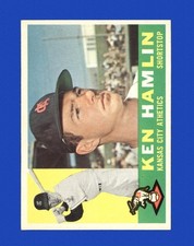 1960 Topps Set-Break #542 Ken Hamlin NM-MT OR BETTER *GMCARDS*