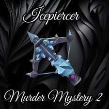 Murder Mystery 2 MM2 Icepiercer In Game Item - Very Rare Now!
