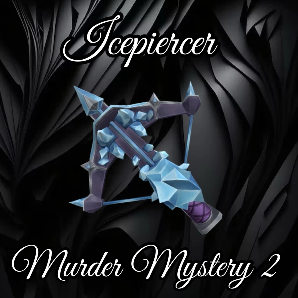 Murder Mystery 2 MM2 Icepiercer In Game Item - Very Rare Now!
