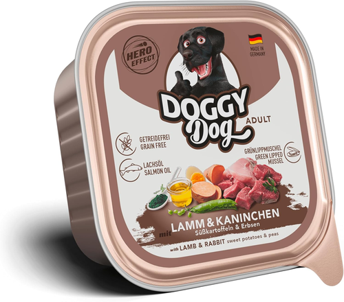 DOGGY Dog Paté Geflügel Puppy Junior Nassfutter 150g-800g verschiedene Sorten - Afbeelding 16 van 17