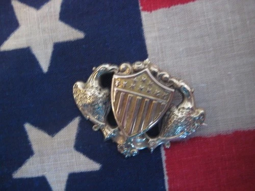 Mid 1840s Gold Patriotic Pin