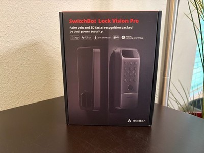 NEW SwitchBot Lock Vision Pro Smart Lock Face Recognition + Palm + Fingerprint