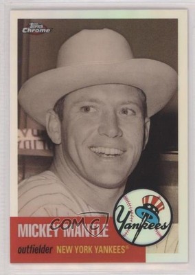 2007 Topps Chrome The Story Refractor /500 Mickey Mantle #MMS23 HOF 2r6