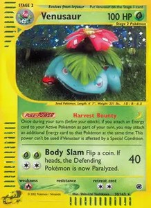 Venusaur - 30/165 - Pokemon Expedition Holo Rare Card LP
