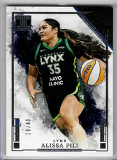 2025 Panini Impeccable WNBA Silver #57 Alissa Pili /40
