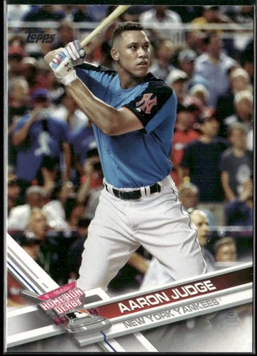 New ListingAaron Judge Rookie RC Card 2017 Topps Update #US1 Home Run Derby Yankees