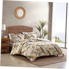 - Duvet Cover Set, Cotton Bedding with Matching Shams  Button Closure, King