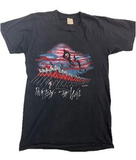 Vtg Pink Floyd Marching Hammers 1982 The Wall T-Shirt Small - FLAWS See Photos