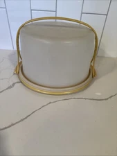 Vintage Tupperware Cake Taker 684-5 Carrier with Handle