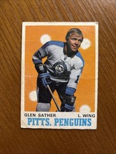 1970-71 OPC O-Pee-Chee Hockey #205 Glen Sather, Pittsburgh Penguins