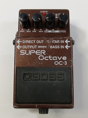 Boss Roland OC3 Super Octave Guitar Effect Pedal OC-3 Octaver Tested