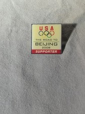 The Road To Beijing 2008 USA Supporter Pin