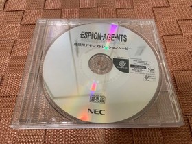 Espion Age Nts Demo Movie Disc Dreamcast DC Rare Retro Promo Japan Import Tested