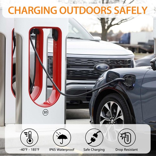 NACS to CCS1 Charging Adapter, Max 500A 1000V, Compatible with Tesla Supercha... - Picture 5 of 6