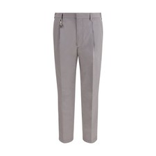Prada Gray Cotton Dress Pants