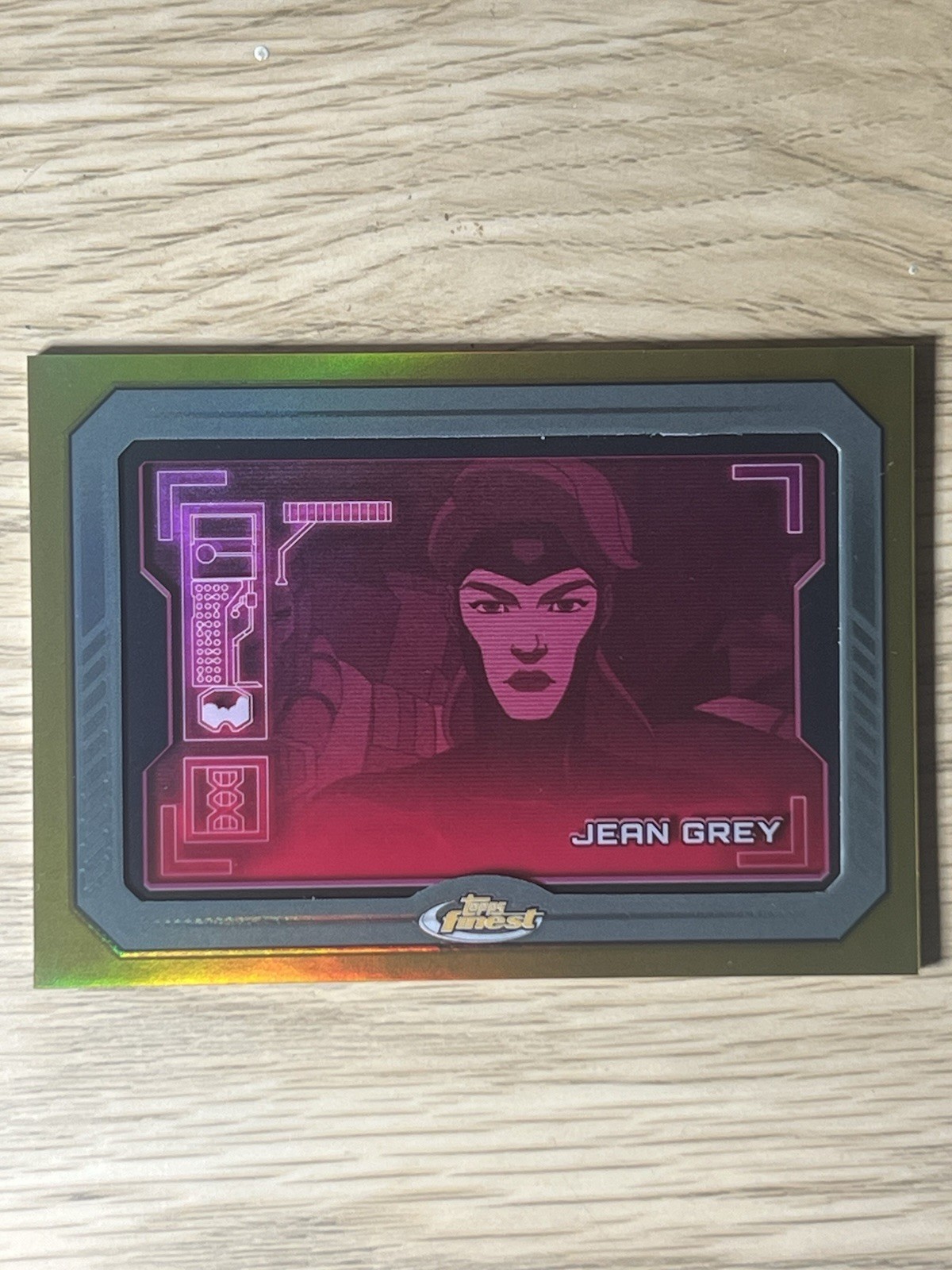 2025 Topps Finest Marvel X-Men '97 JEAN GREY Sentinel Scan GOLD #'d/50 Nm-Mt SP
