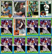 Gorman Thomas (16) Card Lot - UNIQUE FIND – ONE OF A KIND