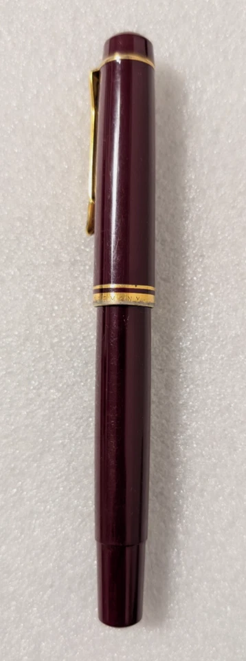 Pelikan M 250 Füllfederhalter mit 585 Gold F Feder Bordeauxrot Vintage - Bild 2 von 4