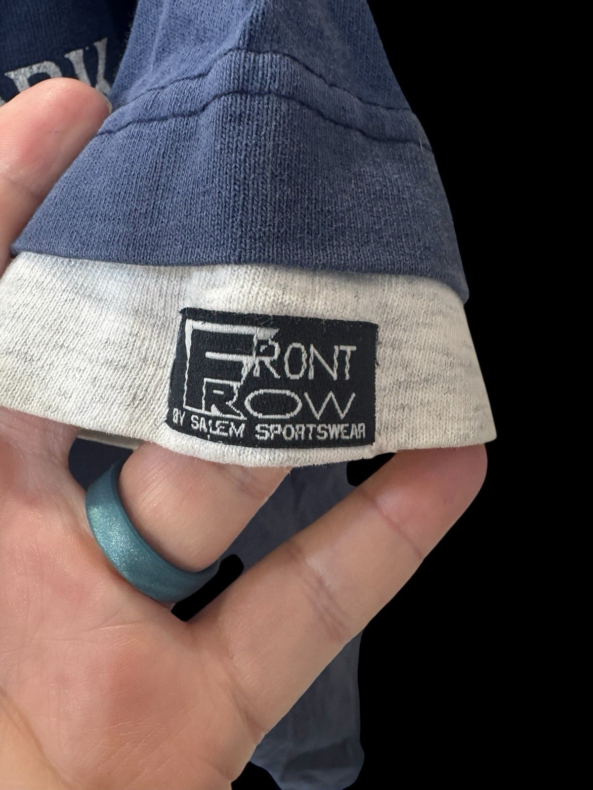 Camicia vintage RARA prima fila NY Yankees con bottoni. Made In USA. Taglia L