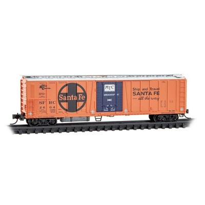 Micro Trains 070 00 120 N Scale ATSF Santa Fe 51' Rib Side Mechanical Reefer NIB