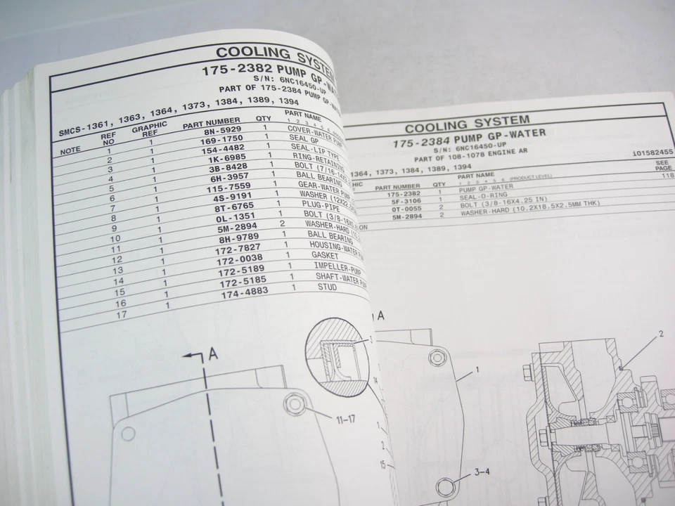Caterpillar CAT D6R Track Tractor Parts Manual 2YN 3ZN 4MN 5LN 6JN 7KN 8LN 9PN - Image 3 of 4