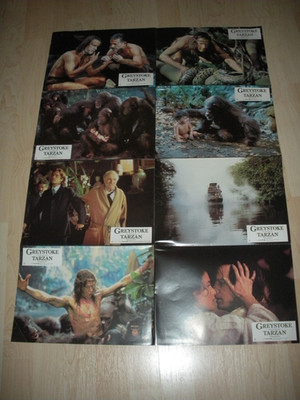 GREYSTOKE - DIE LEGENDE VON TARZAN * 8 Kinofotos - Set 1 * Christopher Lambert