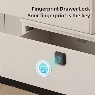 Secure Durable Sturdy Practical Functional Premium Smart Fingerprint Drawer Lock