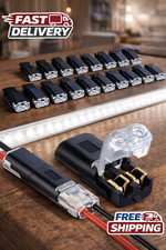 30pcs 2 Pin Low Voltage LED Wire Connectors Solderless Quick Splice Plug In