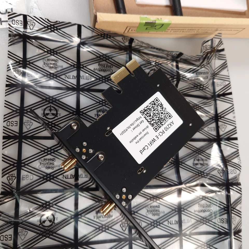 Ziyituod 5400Mbps AX210N PCI-Express X1 WLAN-Karte - Bild 4 von 4