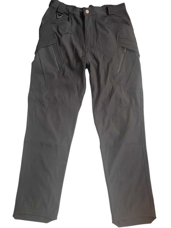 Brand New Men’s Outdoor Black Hiking Pants Quick Dry Light Weight  Size Medium