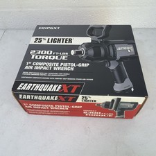 Earthquake Xt Eq1pgxt 1 Composite Pistol-grip Air Impact Wrench 2300 Ft Lbs New Earthquake Xt Eq1pgxt 1 Composite Pistol-grip Air Impact Wrench 2300 Ft Lbs New