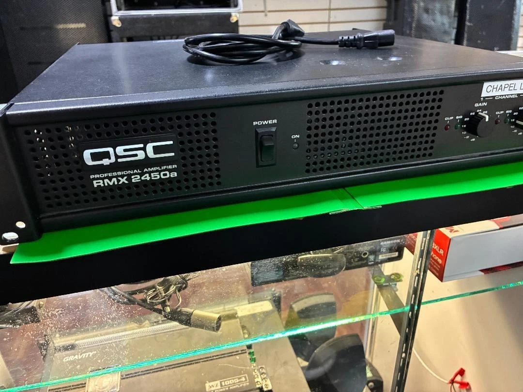 QSC 2450 Pro Audio Amplifiers for sale - eBay
