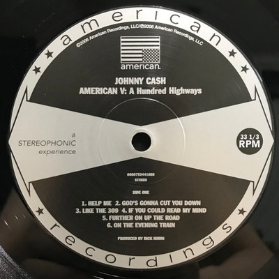 Johnny Cash - American V: A Hundred Highways Vinyl, LP, Album
