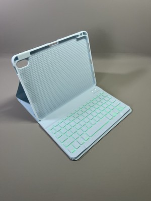 Tastaturhülle mit Hintergrundbeleuchtung Folio Ganzkörperabdeckung für iPad Air M3 M2 10,9/11 Zoll