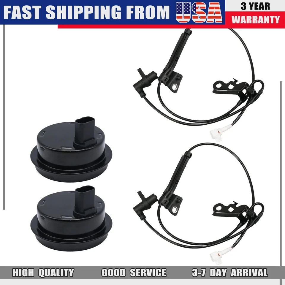 4x Sensor de velocidad de rueda ABS delantero y trasero para 2005 06 07 08 09 2010 Scion tC Foto 3 de 4