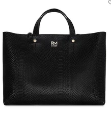 NWT RM REBECCA MINKOFF Madison Black Tote Crossbody Handbag & Pouch