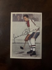 1953 Parkhurst #27 Jean Beliveau Rc Rookie REPRINT