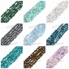 Gemstone Chips Beads Freeform Nugget Irregular Loose Beads Strand 32"