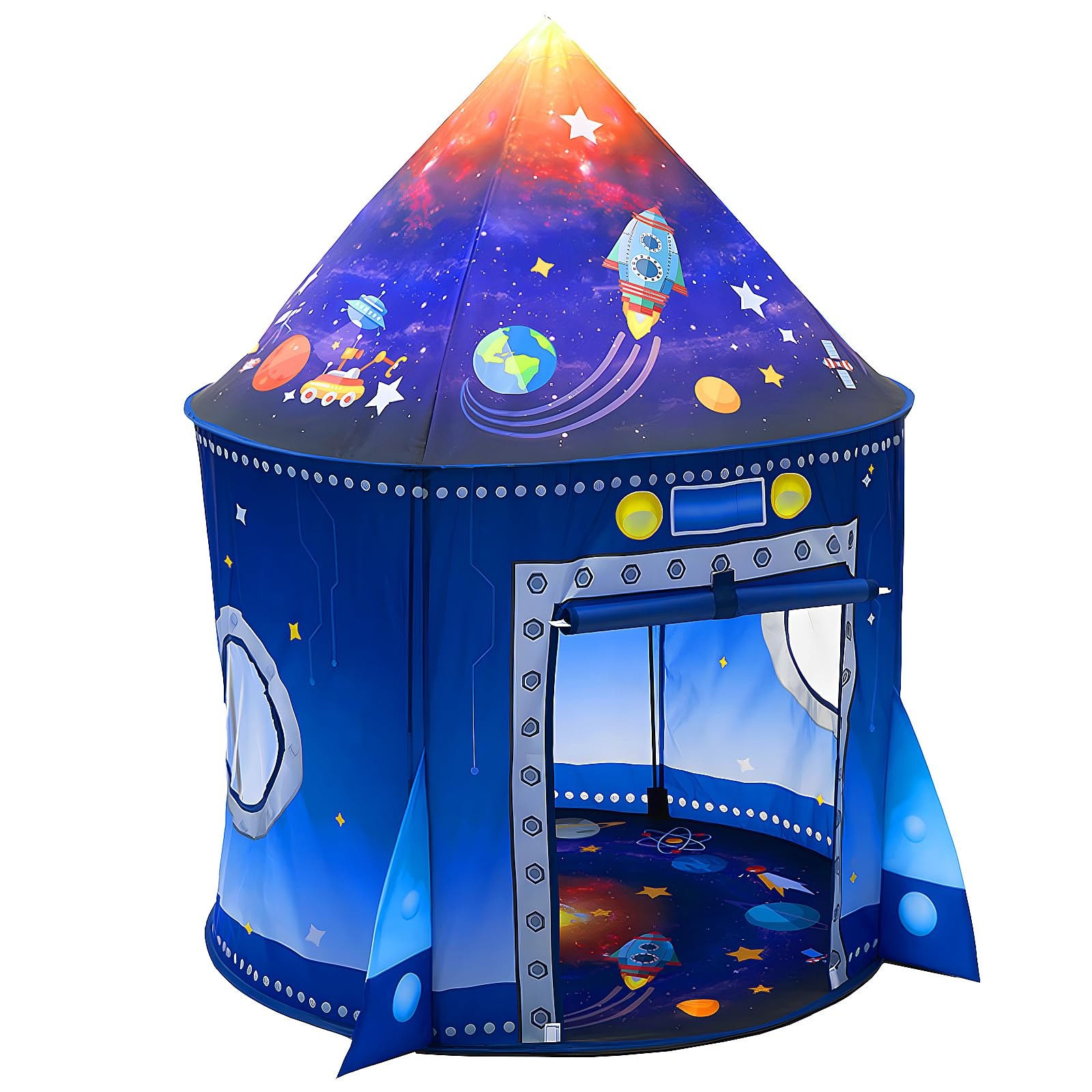 Rocket Ship Play Tent For Kids, Astronaut Spaceship Space Themed Pretend Play...