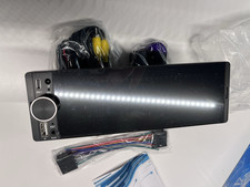 Single Din Car Stereo Wireless CarPlay Android Auto 6.28  Touchscreen w Backup C