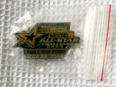 Inaugural NEXTEL All-Star Challenge Lowe s Motor Speedway NASCAR Racing Hat Pin