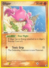 Pokemon Gligar (57/151) Unseen Forces LP REVERSE HOLO on eBay