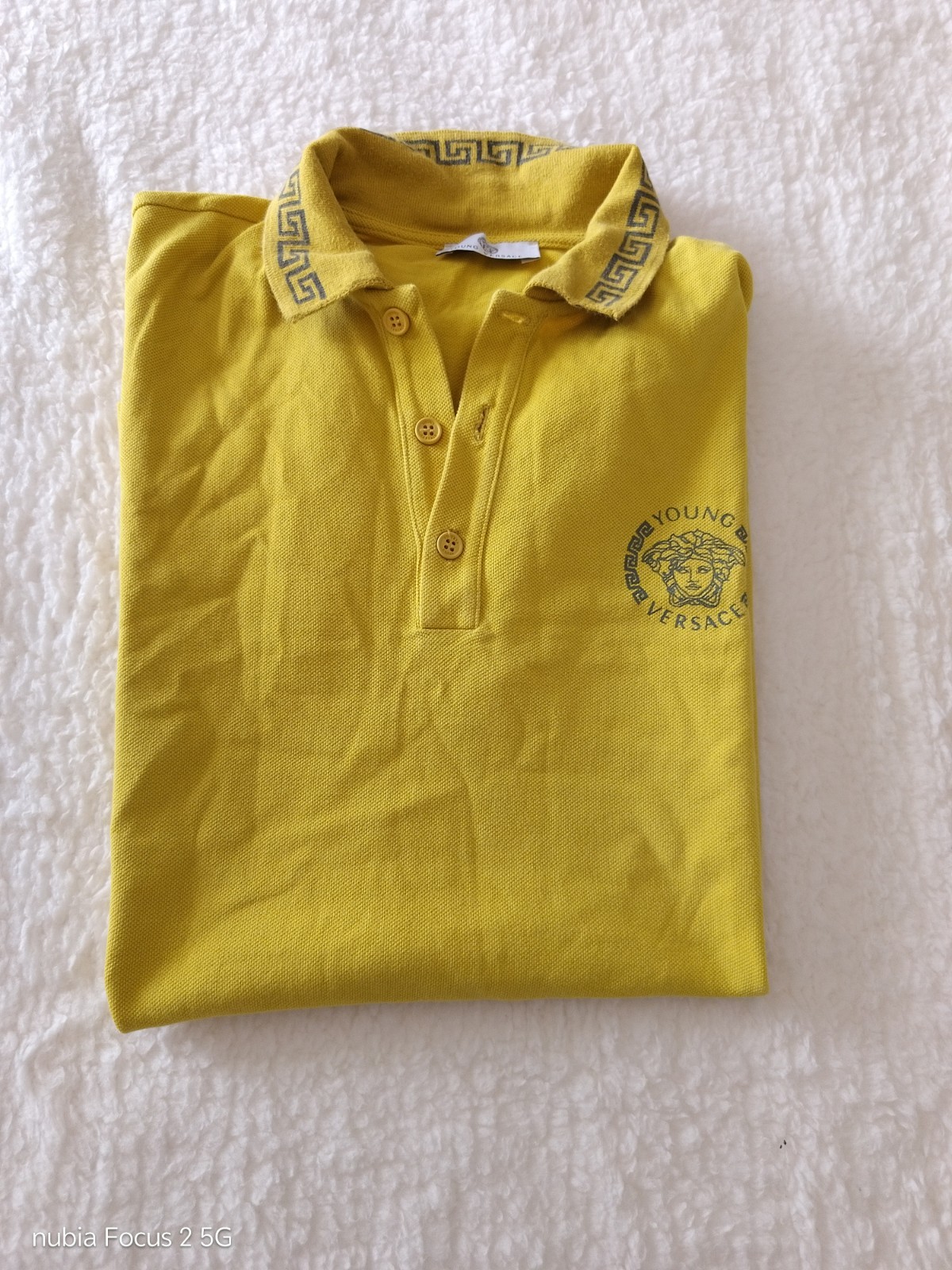 Polo Gianni Versace S Giallo