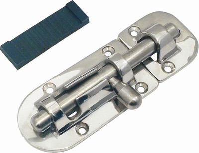 NRC&XRC Marine 316 Stainless Steel Heavy Duty 4-1/3'' Long Locker Latch Slide Bar