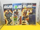 G.I. Joe 1985 ‘86 ‘89Hasbro CARD FILE ONLY Lot Of 3